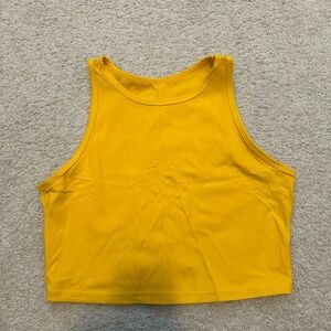 Fleo Sunny Yellow Crop Top